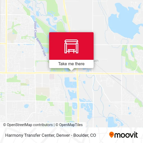 Harmony Transfer Center map