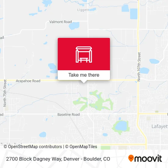 2700 Block Dagney Way map