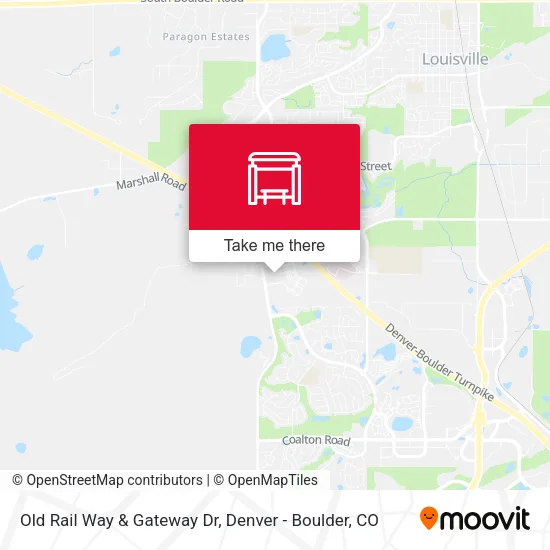 Old Rail Way & Gateway Dr map