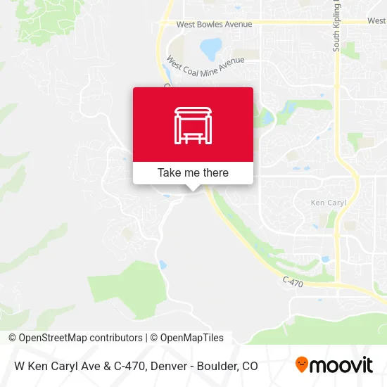 Mapa de W Ken Caryl Ave & C-470