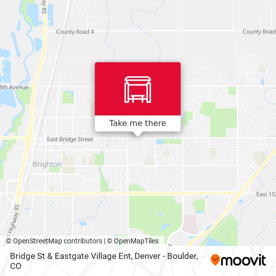 Bridge St & Eastgate Village Ent map