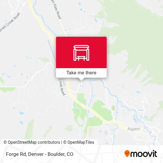 Forge Rd map
