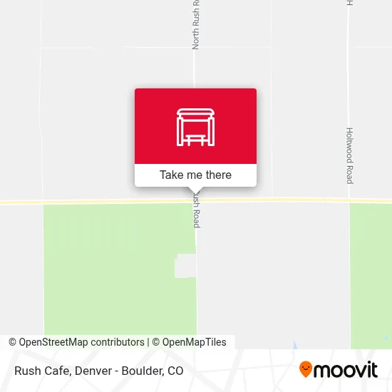 Rush Cafe map