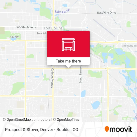 Prospect & Stover map