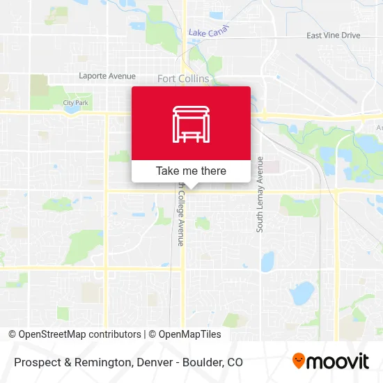 Prospect & Remington map