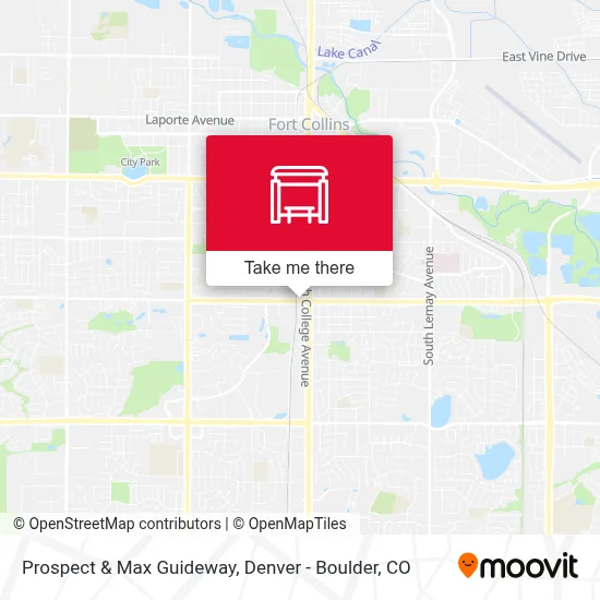 Prospect & Max Guideway map
