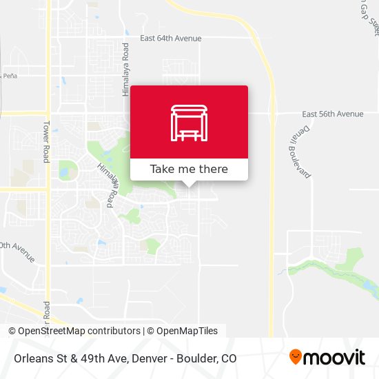 Orleans St & 49th Ave map