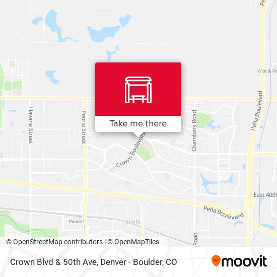 Crown Blvd & 50th Ave map