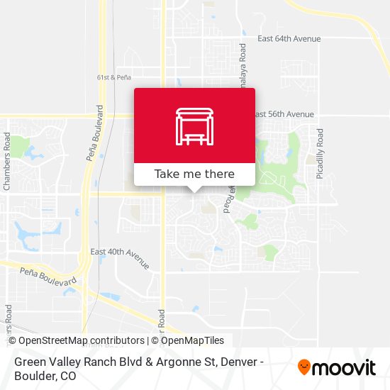 Green Valley Ranch Blvd & Argonne St map