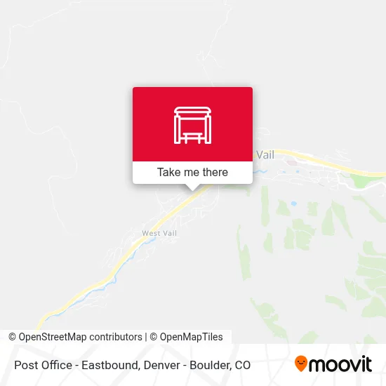 Post Office - Eastbound map