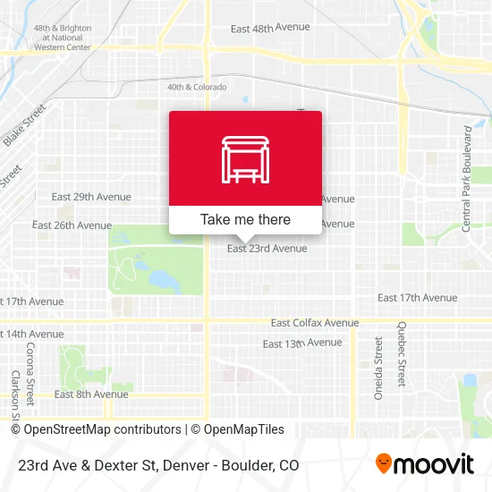 Mapa de 23rd Ave & Dexter St
