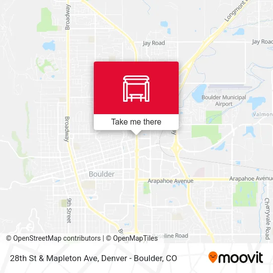28th St & Mapleton Ave map