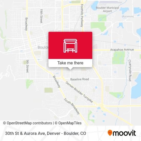 30th St & Aurora Ave map