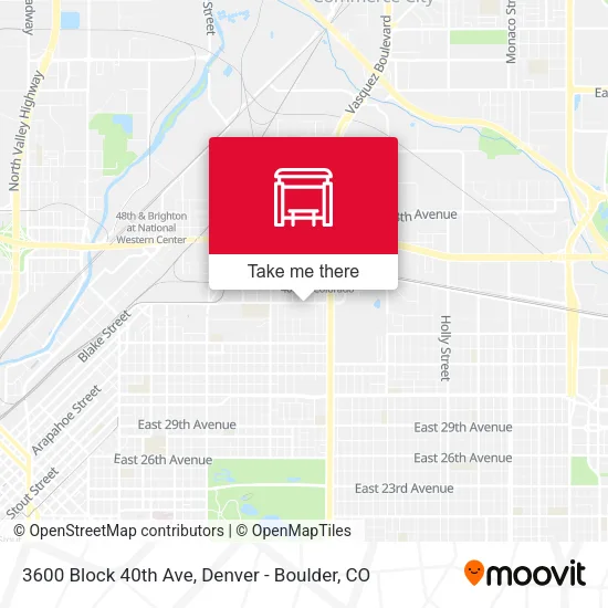 3600 Block 40th Ave map