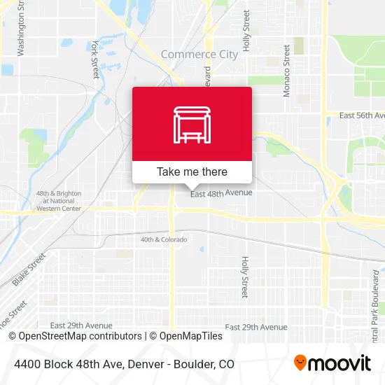 4400 Block 48th Ave map