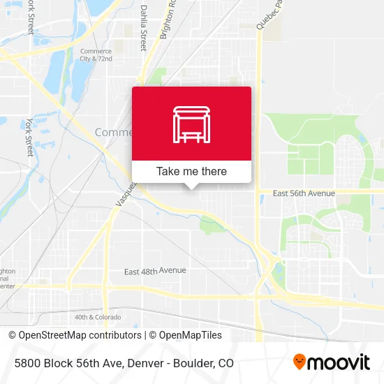 5800 Block 56th Ave map