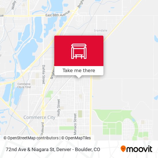72nd Ave & Niagara St map