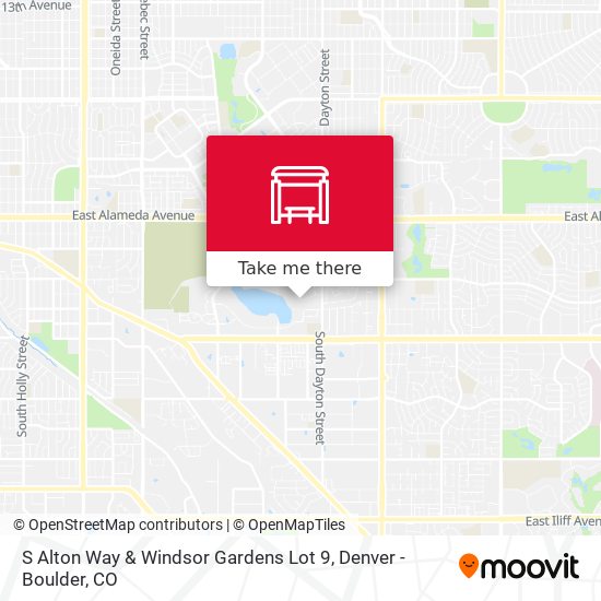 S Alton Way & Windsor Gardens Lot 9 map