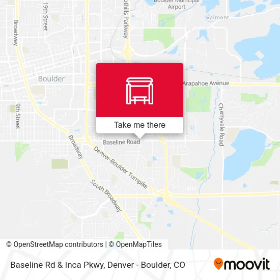 Baseline Rd & Inca Pkwy map