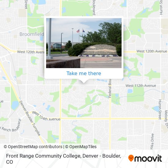 Front Range Community College map