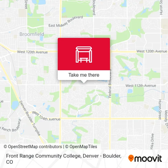 Front Range Community College map