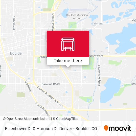 Eisenhower Dr & Harrison Dr map