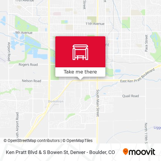Ken Pratt Blvd & S Bowen St map