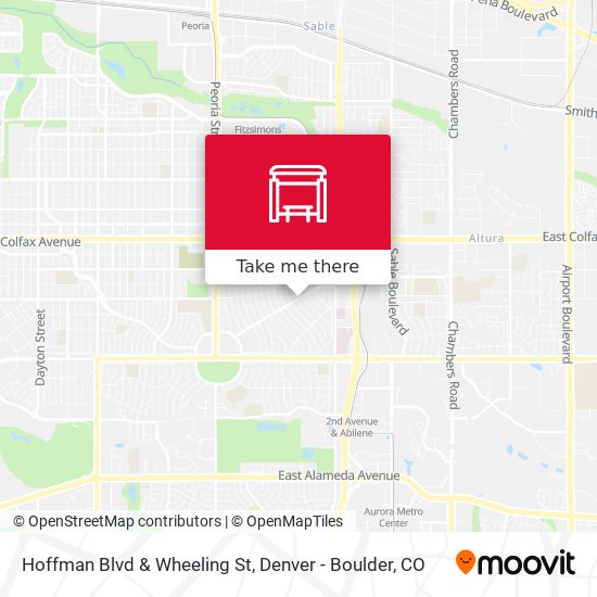 Hoffman Blvd & Wheeling St map