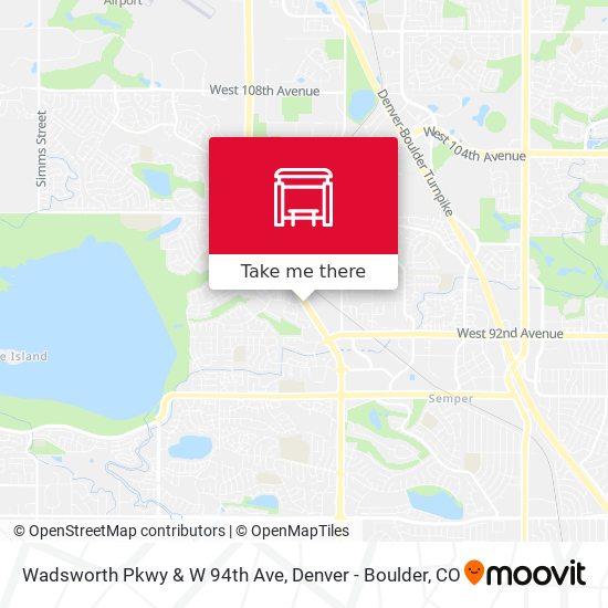 Wadsworth Pkwy & W 94th Ave map