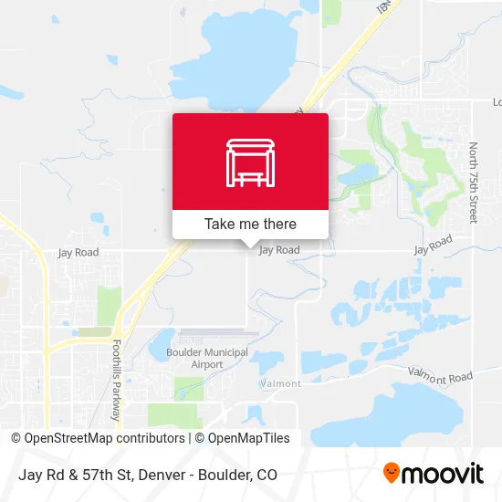 Jay Rd & 57th St map