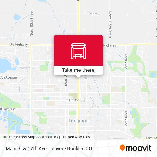 Main St & 17th Ave map
