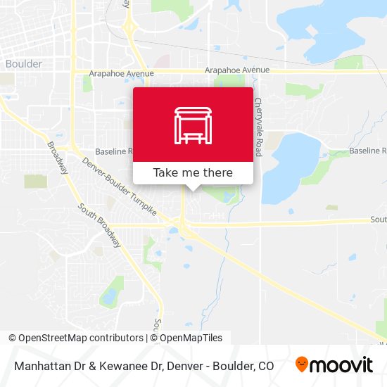 Manhattan Dr & Kewanee Dr map