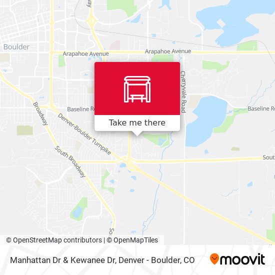 Manhattan Dr & Kewanee Dr map
