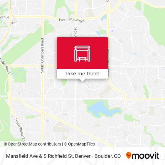 Mansfield Ave & S Richfield St map
