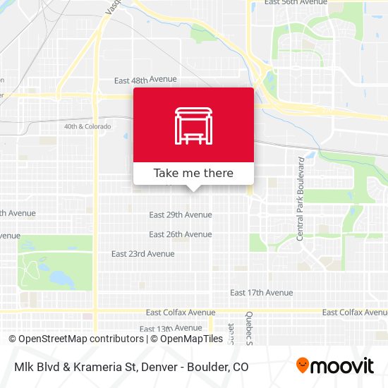 Mlk Blvd & Krameria St map