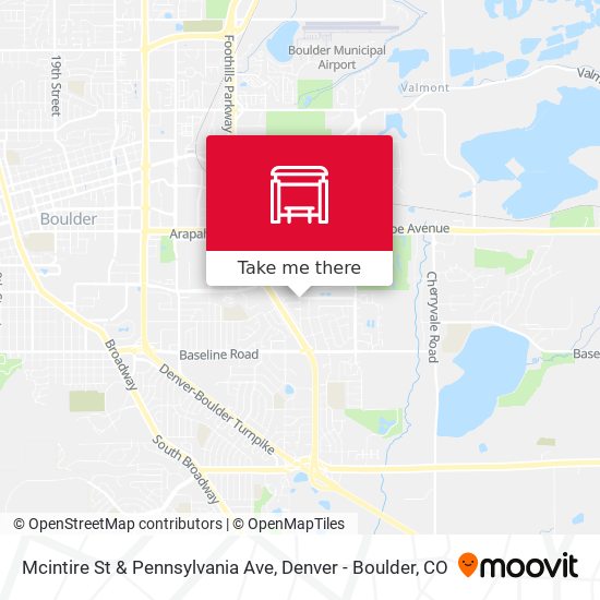 Mcintire St & Pennsylvania Ave map