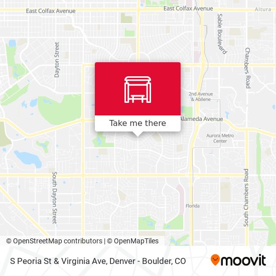 S Peoria St & Virginia Ave map