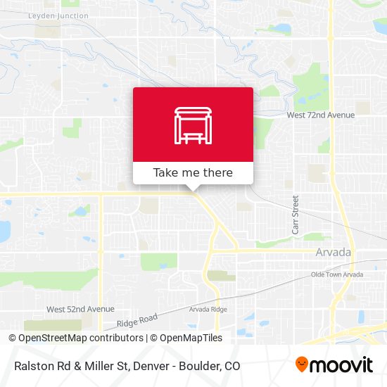 Ralston Rd & Miller St map
