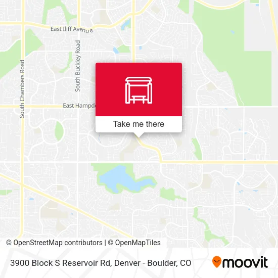 3900 Block S Reservoir Rd map