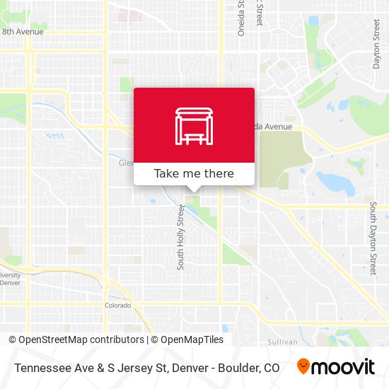 Tennessee Ave & S Jersey St map