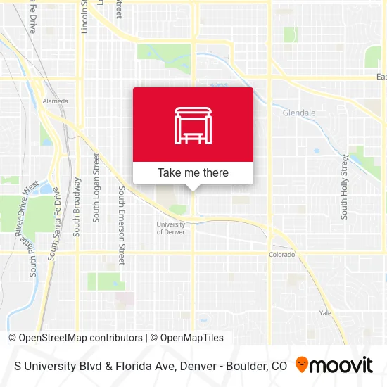 Mapa de S University Blvd & Florida Ave
