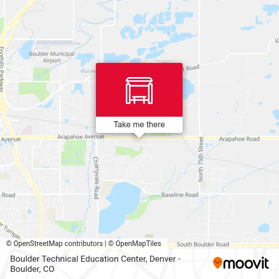 Boulder Technical Education Center map