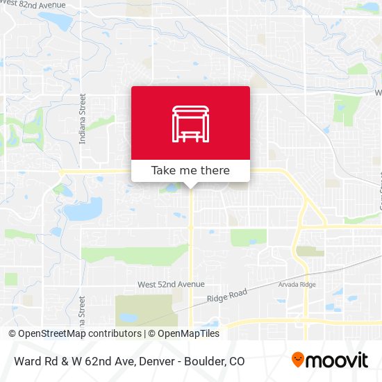 Ward Rd & W 62nd Ave map