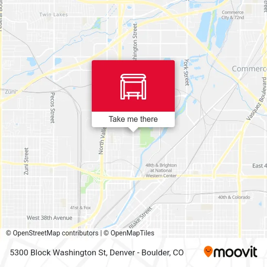 5300 Block Washington St map
