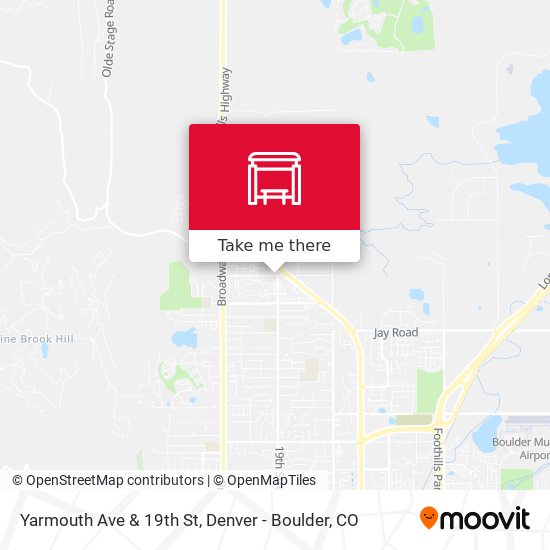 Yarmouth Ave & 19th St map