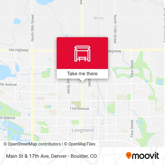 Main St & 17th Ave map