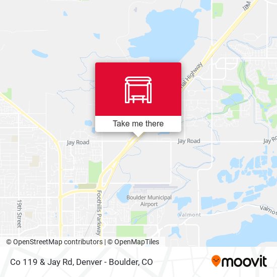 Co 119 & Jay Rd map