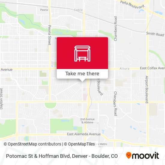 Potomac St & Hoffman Blvd map