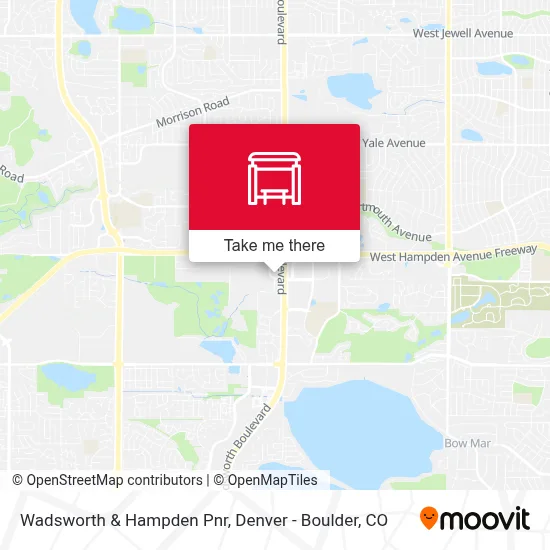 Wadsworth & Hampden Pnr map