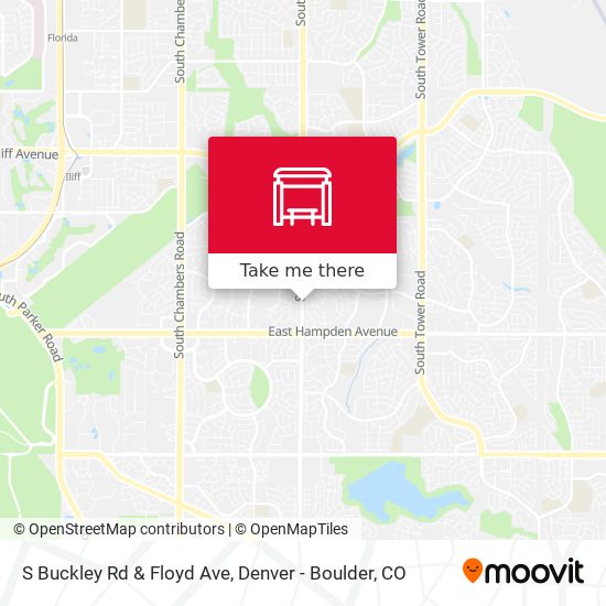 S Buckley Rd & Floyd Ave map